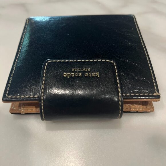 Kate Spade Bifold Wallet Black with Neiman Marcus Box and Tags - Picture 11 of 16